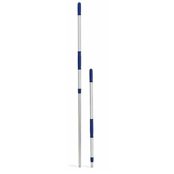 MANICO ALLUMINIO ANODIZZATO TELESCOPICO ALLUNGABILE DA 97 A 184 CM.