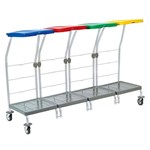 CARRELLO RACCOGLI BIANCHERIA LT.70 X 4 CARRELLO RACCOGLI BIANCHERIA LT.70 X 4