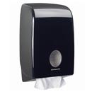 AQUARIUS DISPENSER CARTA IGIENICA INTERCALATA NERO