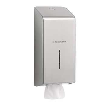 DISPENSER CARTA IGIENICA INTERCALATA ACCIAO INOX