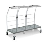 CARRELLO RACCOGLI BIANCHERIA LT.70 X 3 RILSAN CARRELLO RACCOGLI BIANCHERIA LT.70 X 3 RILSAN