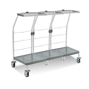CARRELLO RACCOGLI BIANCHERIA LT.70 X 3 RILSAN