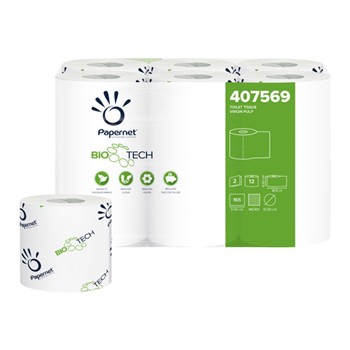 CARTA IGIENICA BIOTECH 2V FASCETTATA