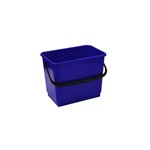 SECCHIO IN PLASTICA 4 LT CON MANICO IN PLASTICA, BLU SECCHIO IN PLASTICA 4 LT CON MANICO IN PLASTICA, BLU